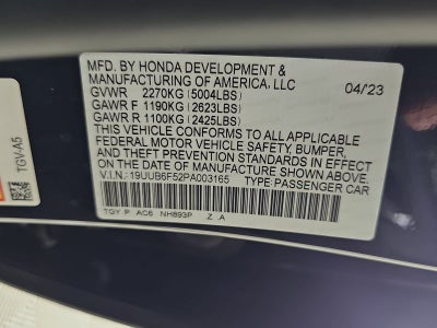 2023 Acura TLX A-Spec Package SH-AWD
