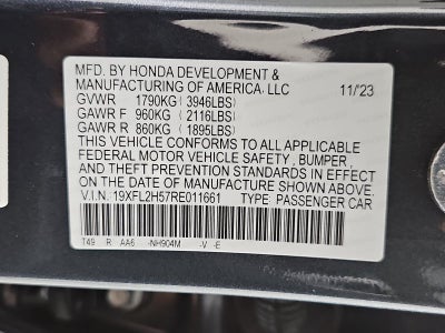 2024 Honda Civic LX