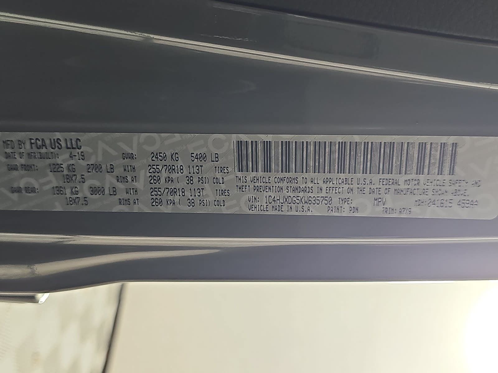 2019 Jeep Wrangler Unlimited Sport Altitude