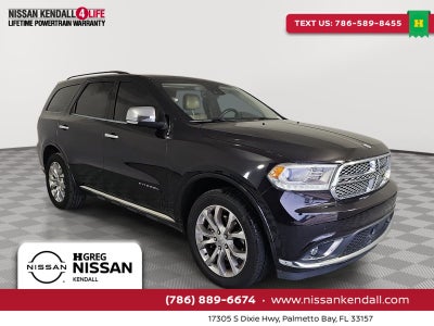 2018 Dodge Durango Citadel