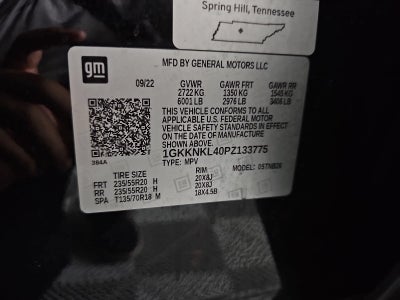 2023 GMC Acadia SLE