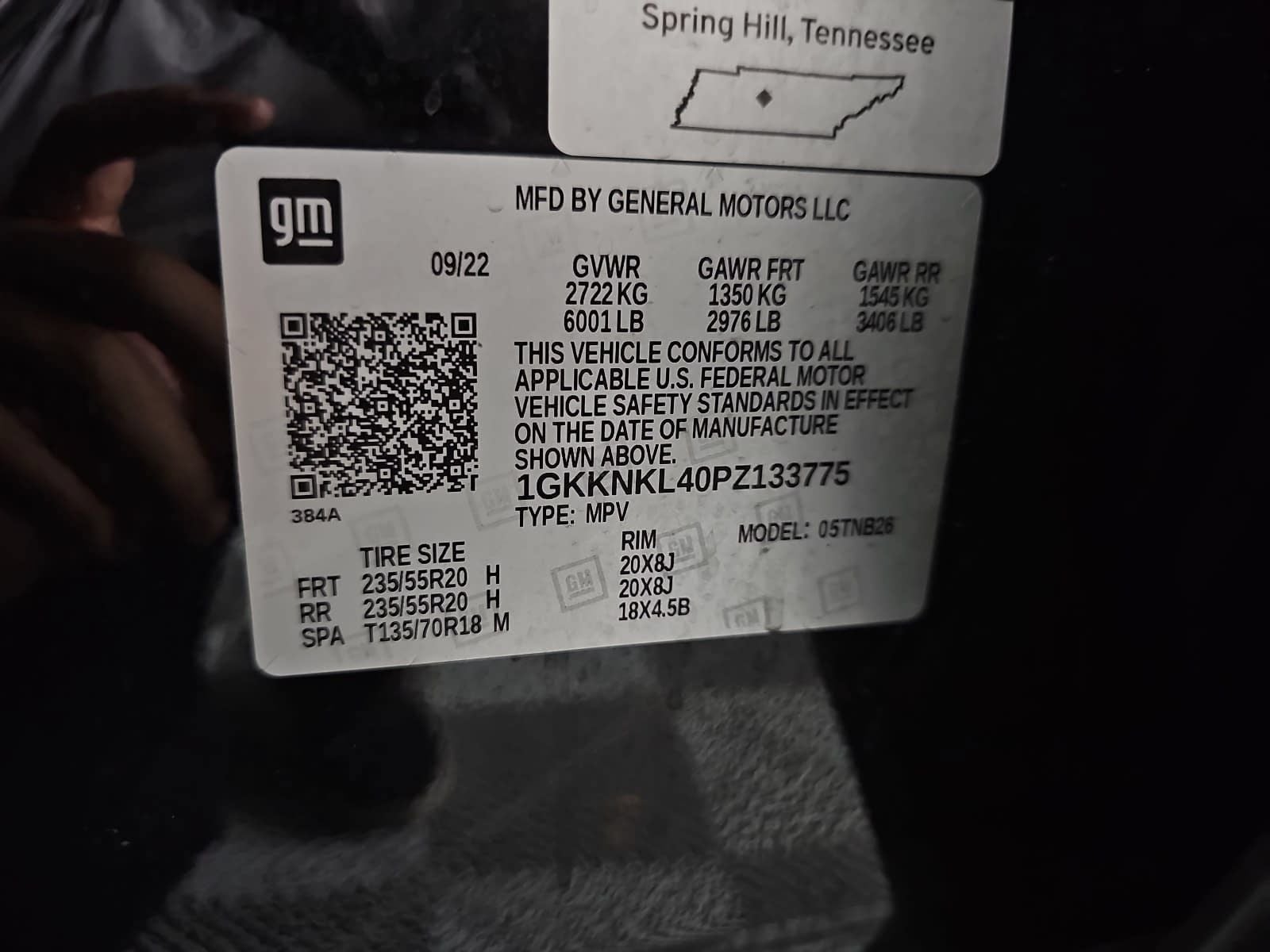 2023 GMC Acadia SLE
