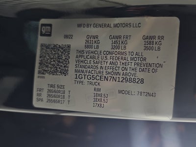 2022 GMC Canyon Elevation