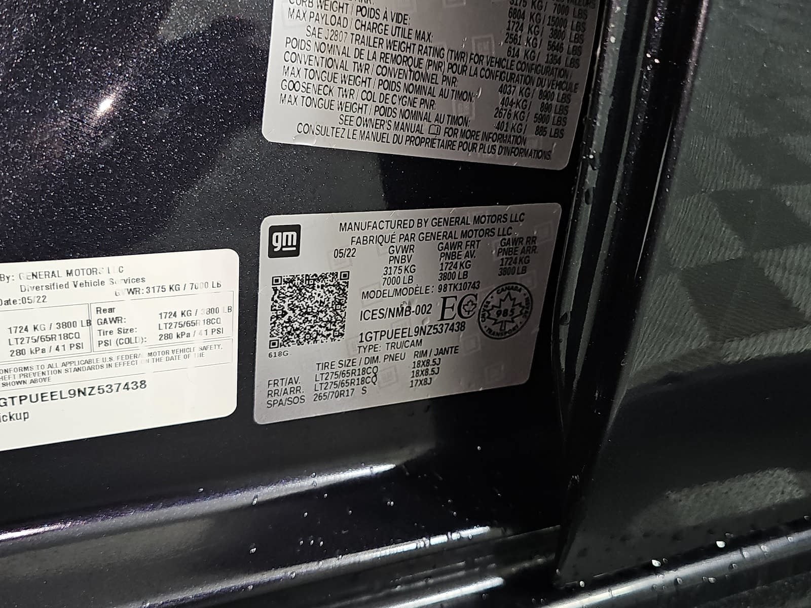 2022 GMC Sierra 1500 AT4