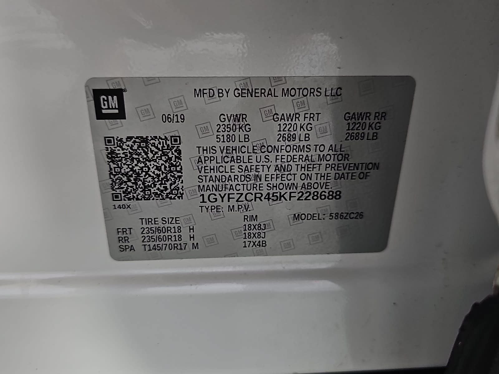 2019 Cadillac XT4 Premium Luxury