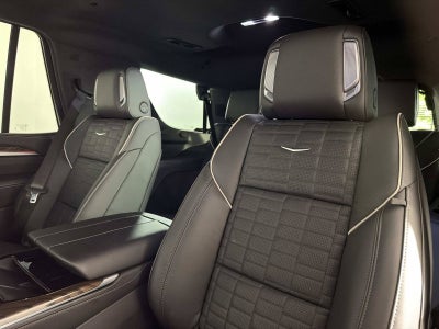 2026 Cadillac Escalade Platinum Sport EXECUTIVE REAR SEATS