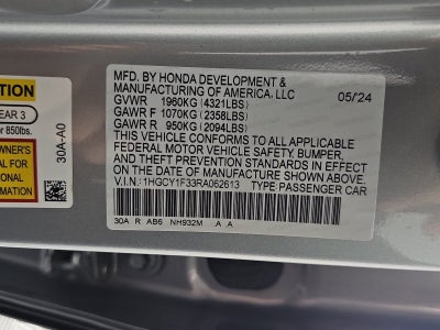 2024 Honda Accord EX
