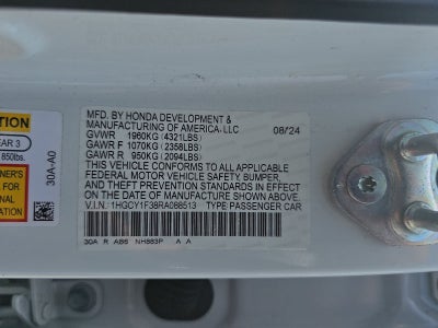 2024 Honda Accord EX