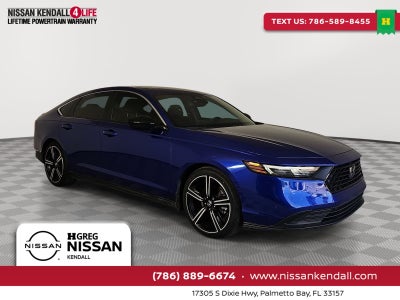 2024 Honda Accord Hybrid Sport