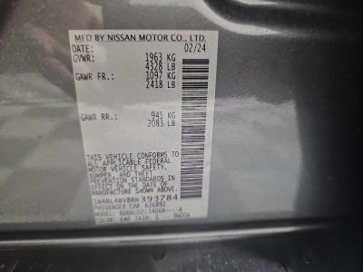 2024 Nissan Altima S