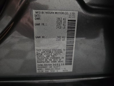 2024 Nissan Altima SV
