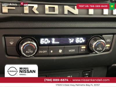 2026 Nissan Frontier Crew Cab SV
