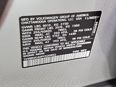 2023 Volkswagen Atlas SEL