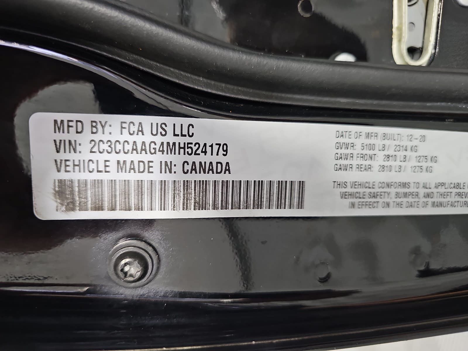2021 Chrysler 300 Touring