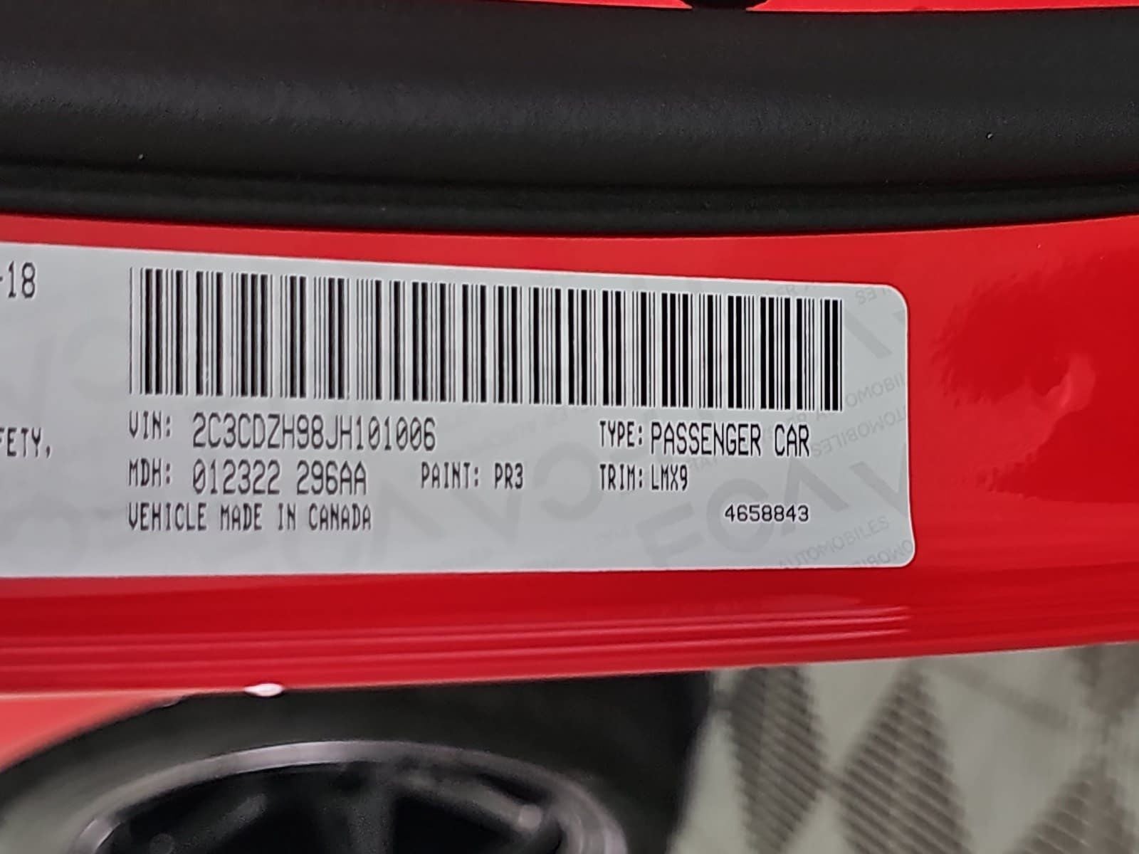 2018 Dodge Challenger SRT Demon