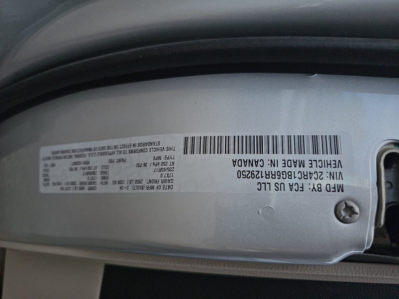 2024 Chrysler Pacifica Touring L