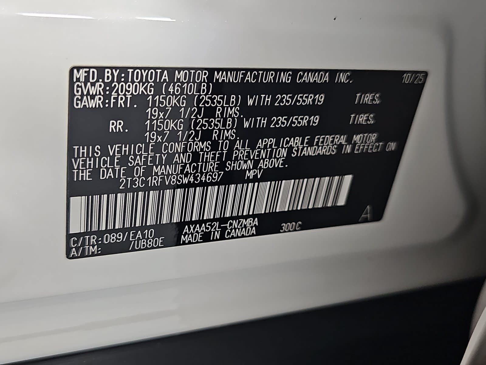 2025 Toyota RAV4 XLE Premium