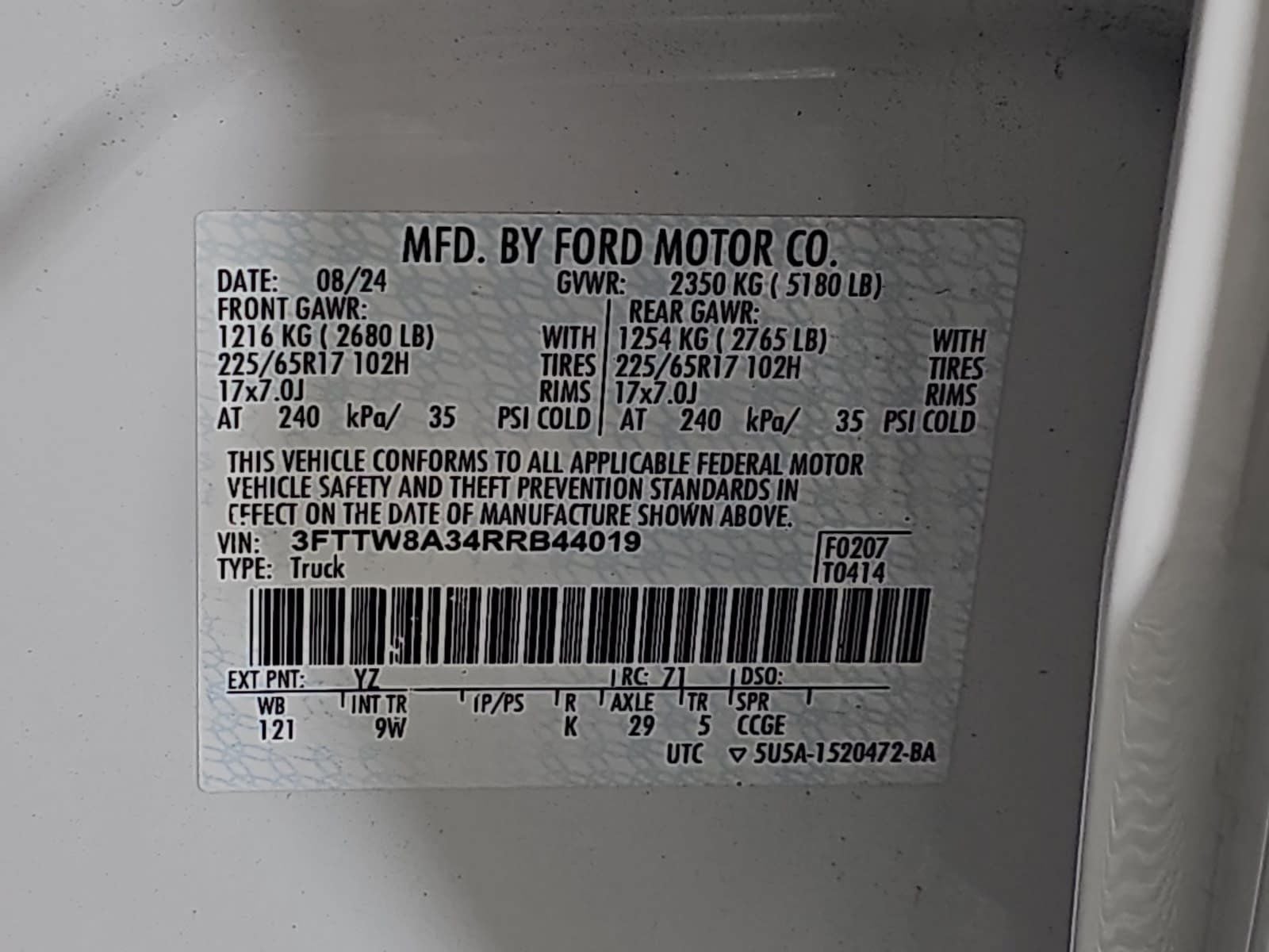 2024 Ford Maverick XL