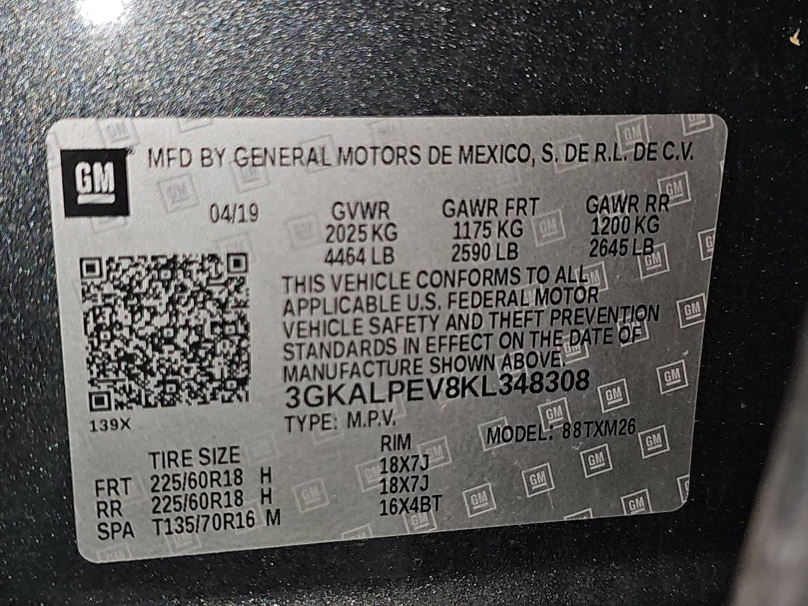 2019 GMC Terrain SLT