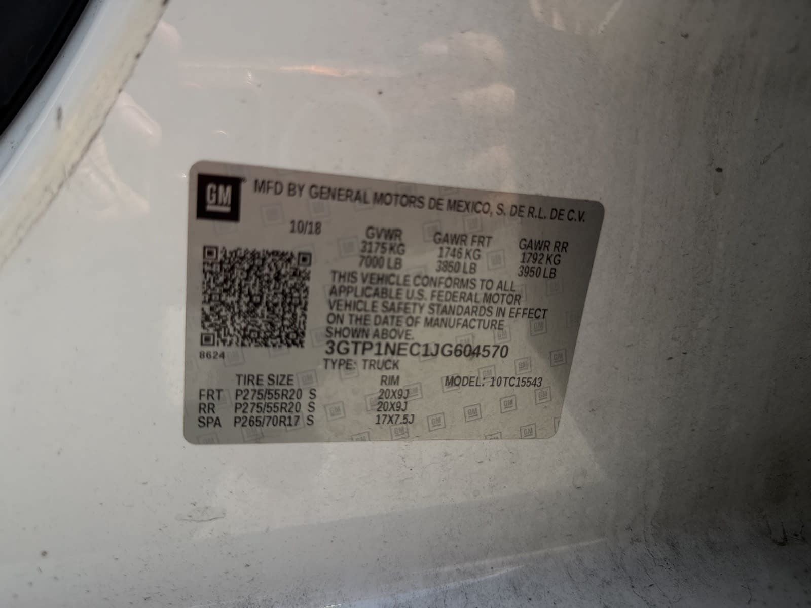 2018 GMC Sierra 1500 SLT
