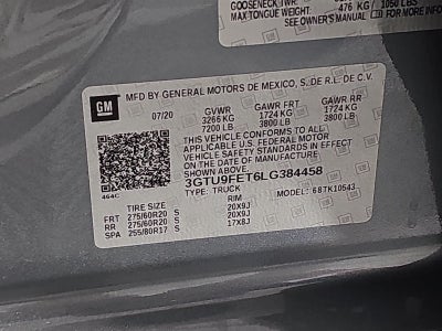 2020 GMC Sierra 1500 Denali