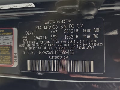 2023 Kia Rio S