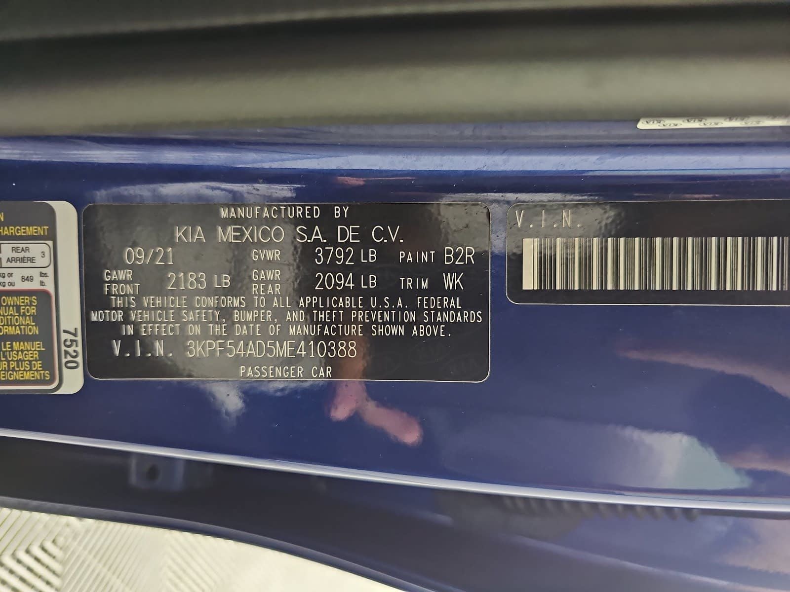 2021 Kia Forte EX