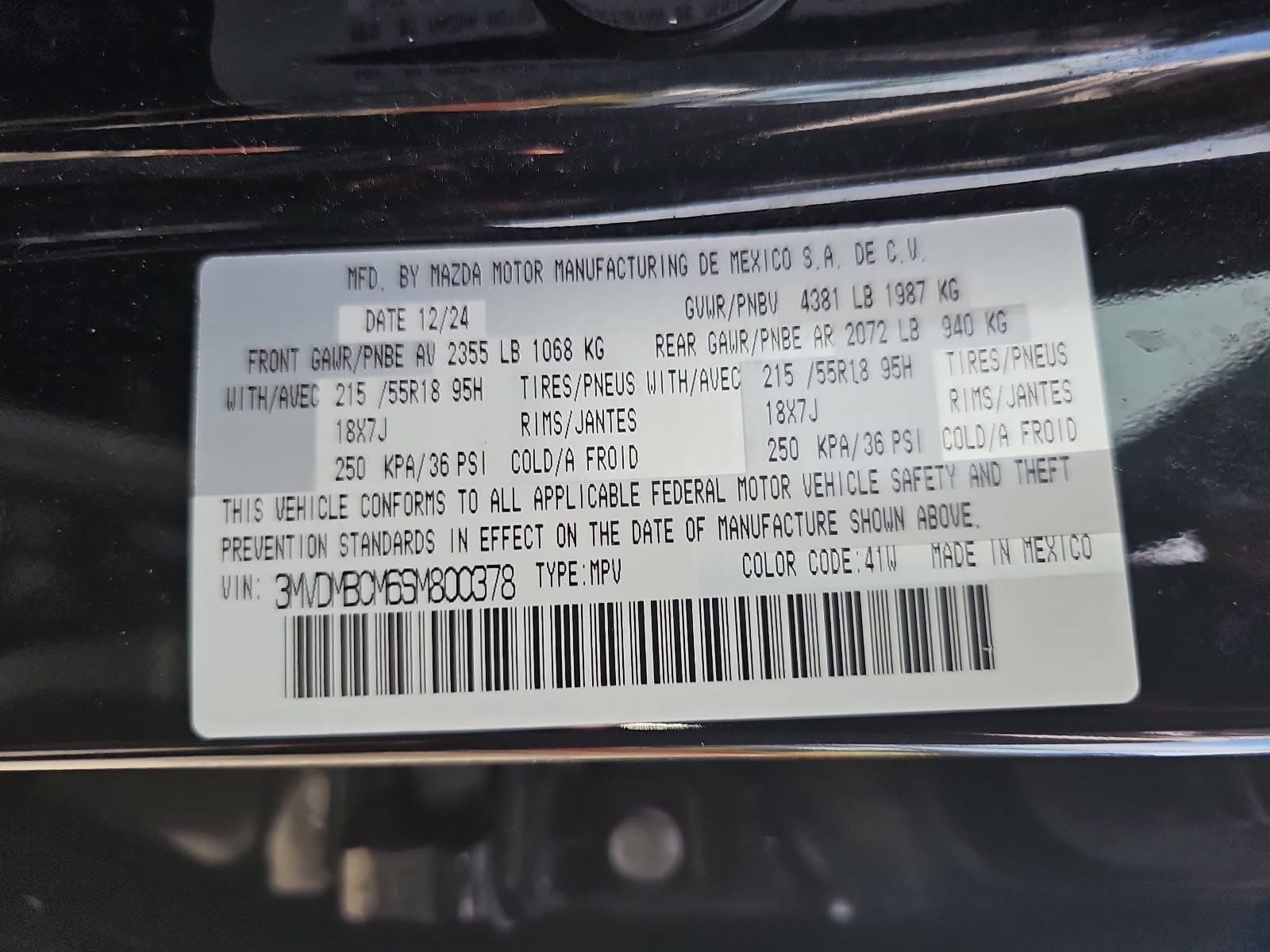 2025 Mazda Mazda CX-30 2.5 S Preferred Package