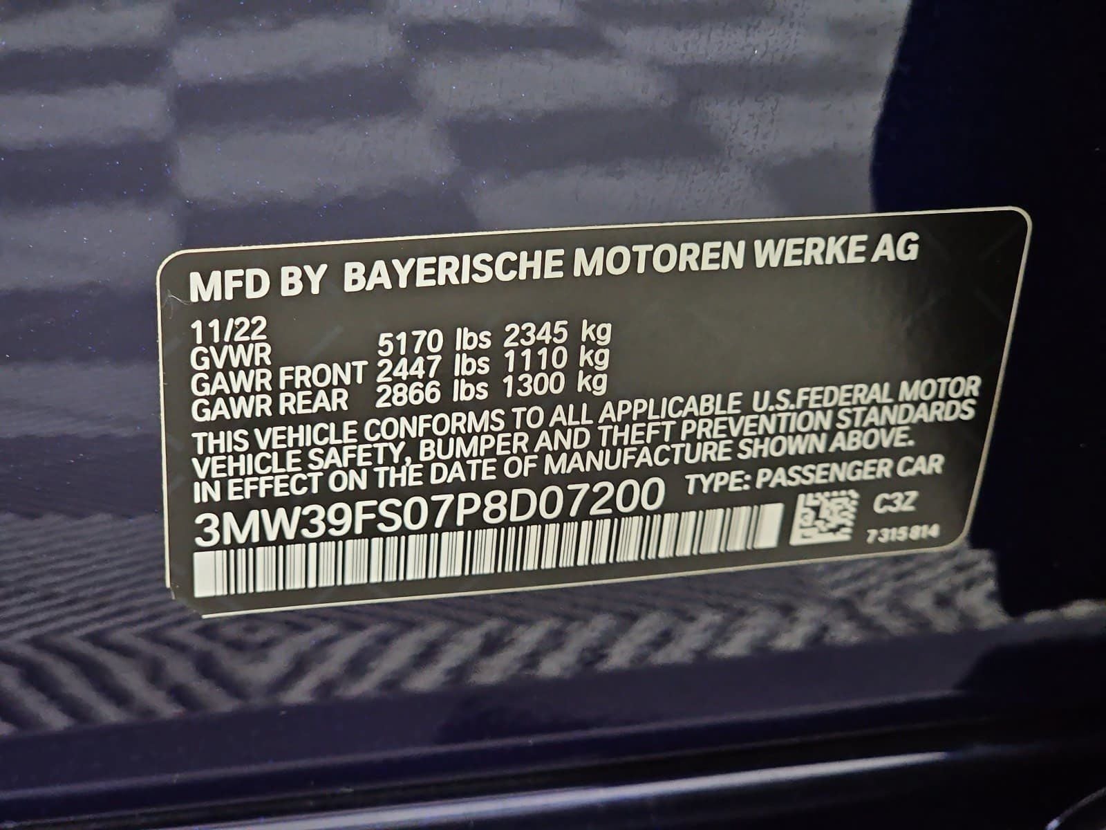 2023 BMW 3 Series 330e xDrive