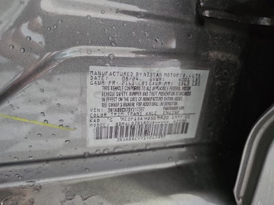 2025 Nissan Sentra SV