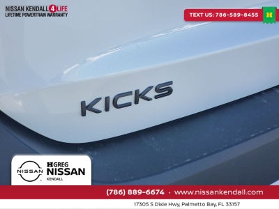 2026 Nissan Kicks SR