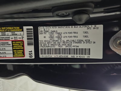 2022 Toyota Tacoma SR5 V6