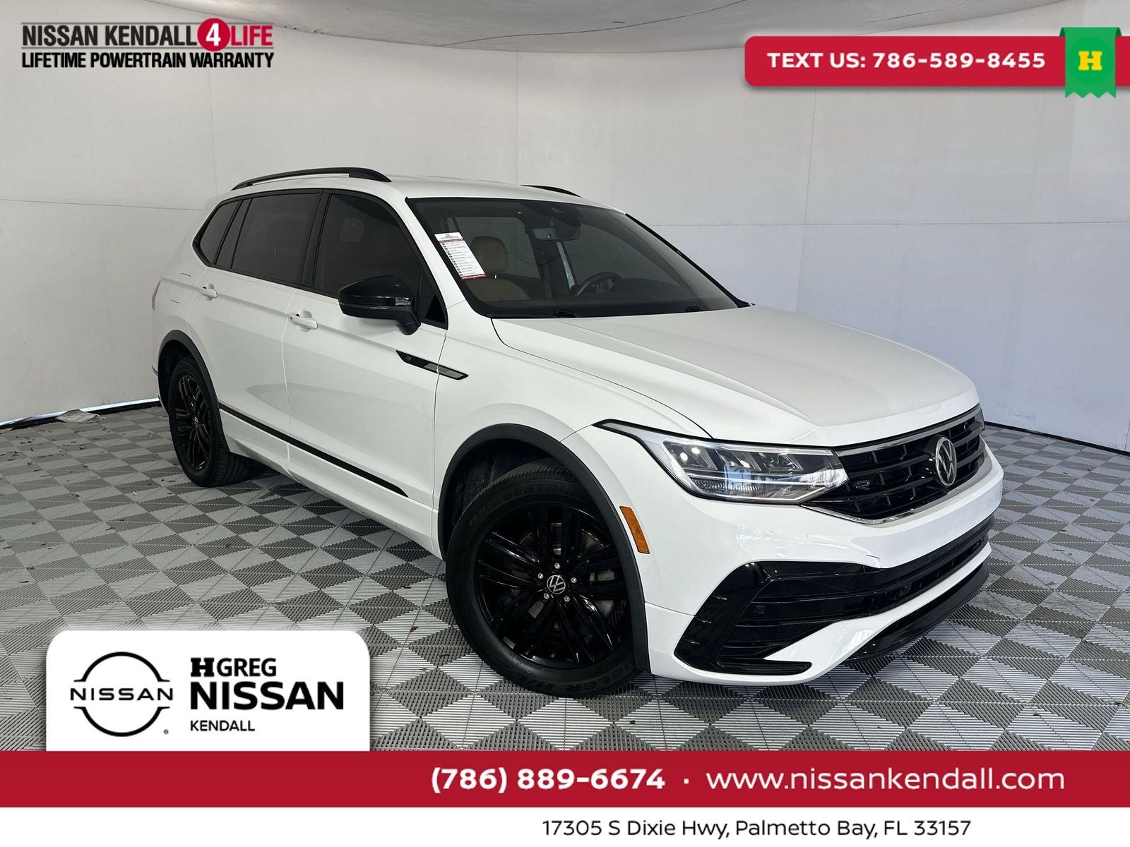 2022 Volkswagen Tiguan 2.0T SE R-Line Black