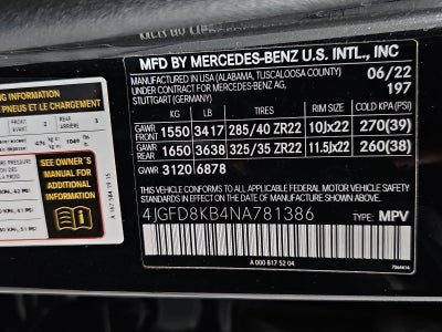 2022 Mercedes-Benz GLE GLE 63 S AMG® 4MATIC®