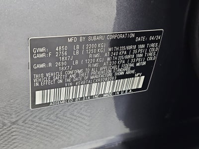 2024 Subaru Outback Onyx Edition