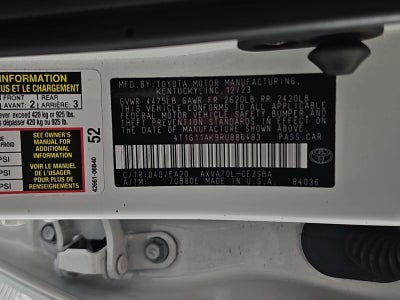 2024 Toyota Camry SE