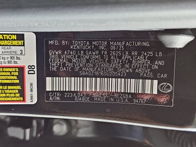 2025 Lexus ES 350