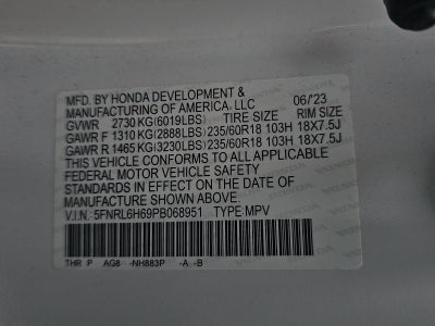 2023 Honda Odyssey EX-L