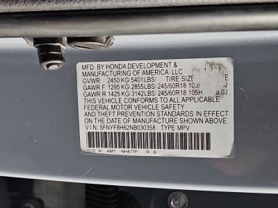 2022 Honda Passport TrailSport