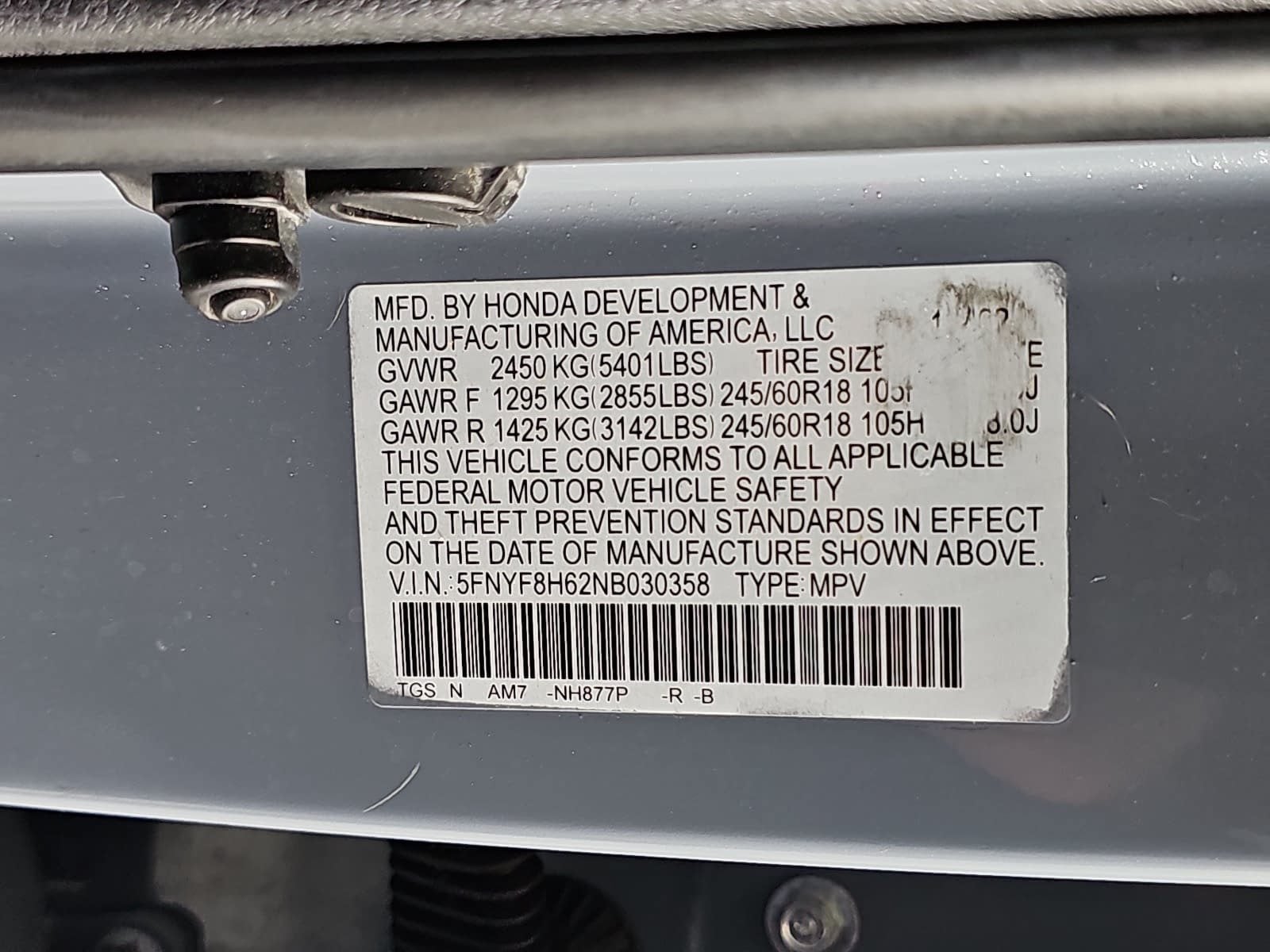 2022 Honda Passport TrailSport