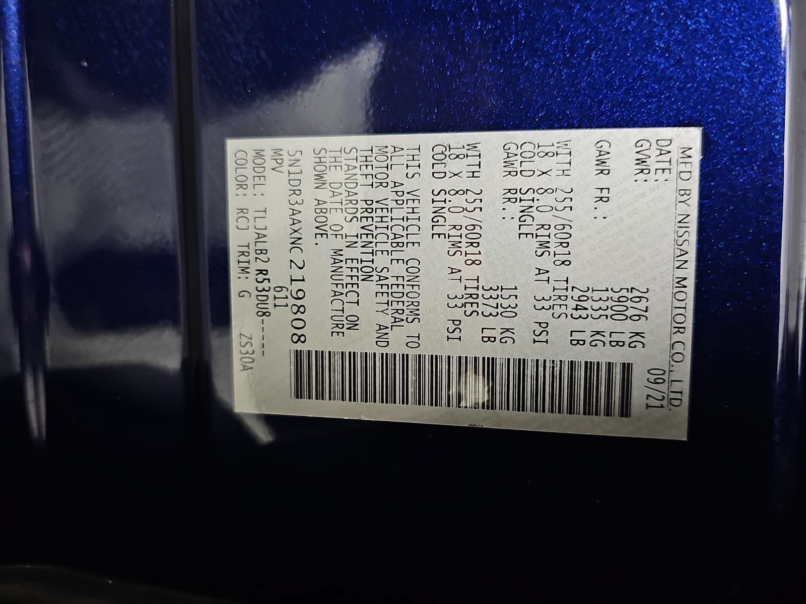 2022 Nissan Pathfinder S