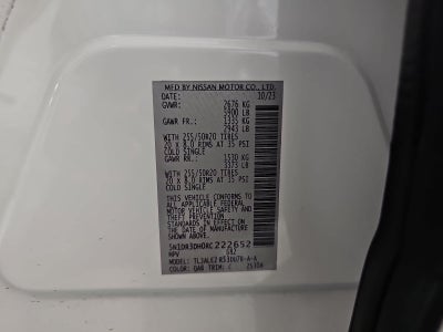 2024 Nissan Pathfinder Platinum