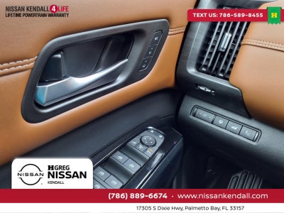 2026 Nissan Pathfinder Platinum