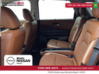 2026 Nissan Pathfinder Platinum
