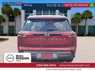 2026 Nissan Pathfinder Platinum