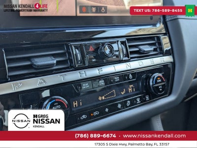2026 Nissan Pathfinder Platinum