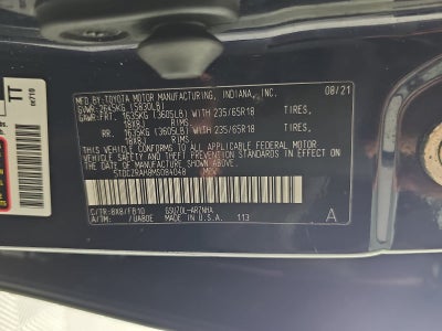 2021 Toyota Highlander L
