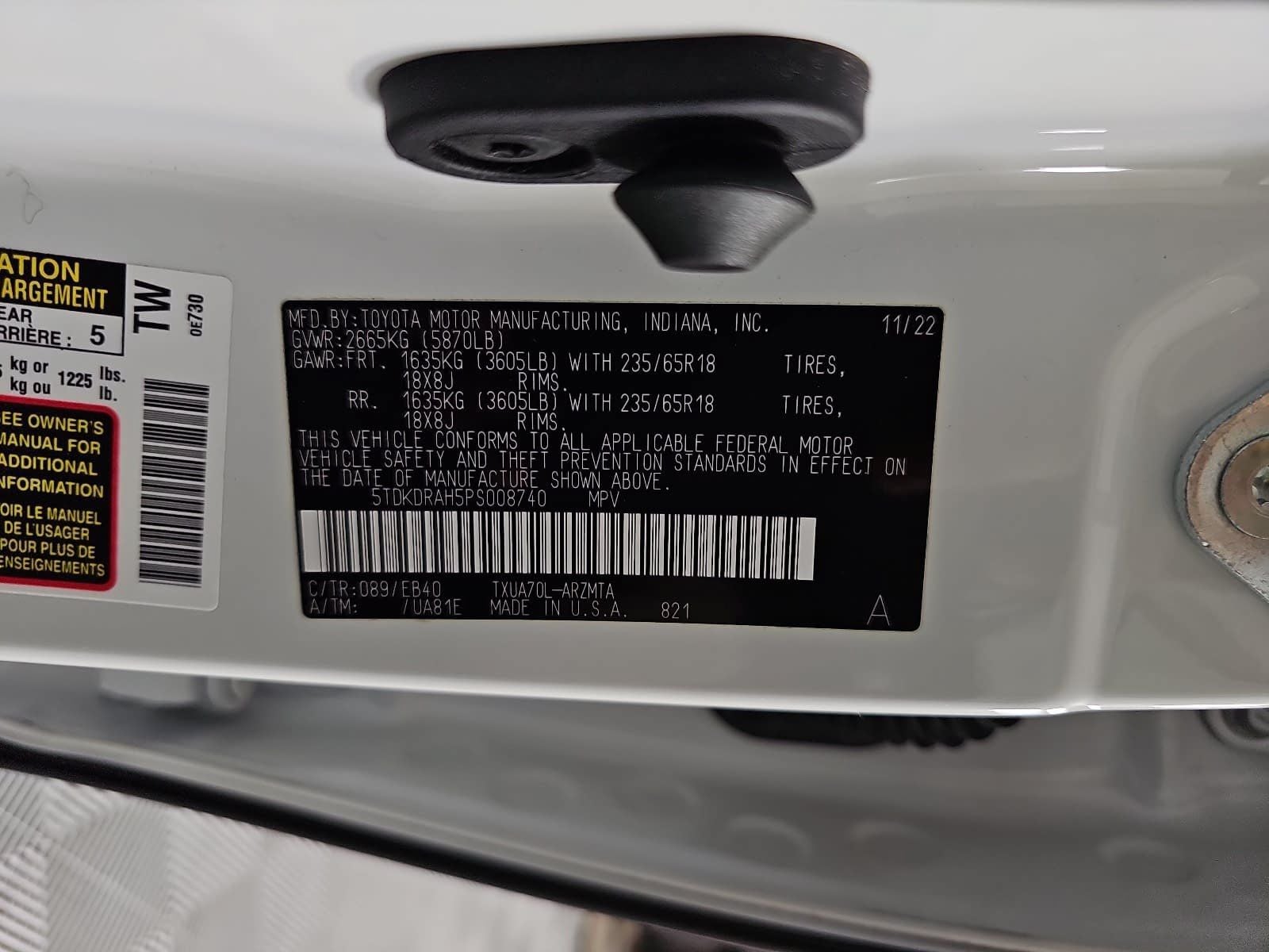 2023 Toyota Highlander XLE