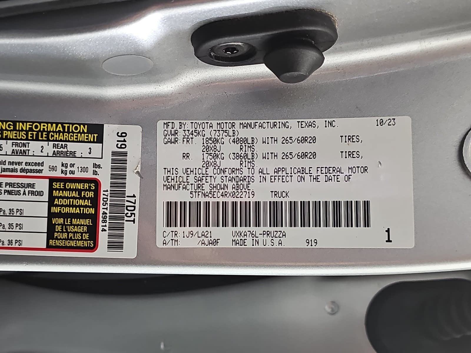 2024 Toyota Tundra Platinum