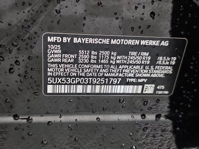 2026 BMW X3 30 xDrive